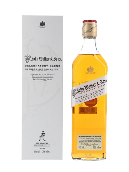 John Walker & Sons Celebratory Blend Exclusive Release - 200th Anniversary 70cl / 51%