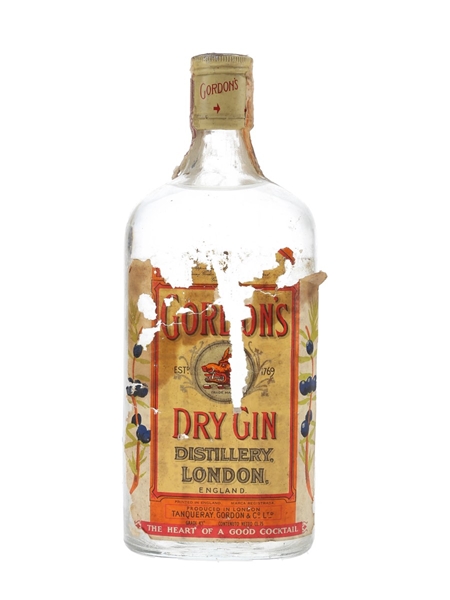 Gordon's Dry Gin Bottled 1970s 75cl / 43%