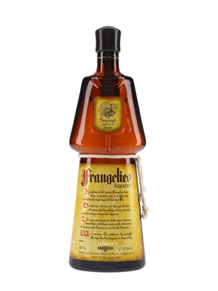 Barbero Frangelico Hazelnut Liqueur Duty Free 100cl / 24%