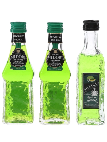 Campeny Sinatra's & Suntory Midori Melon Liqueur  3 x 5cl