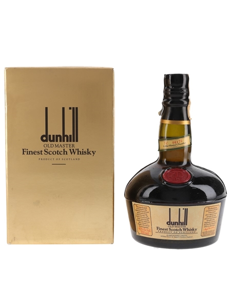 Dunhill Old Master Finest Scotch Whisky Bottled 1990s 70cl / 43%