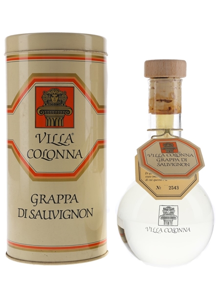 Villa Colonna 1984 Grappa Di Sauvignon  50cl / 45%