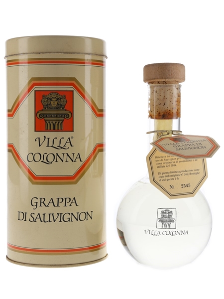 Villa Colonna 1984 Grappa Di Sauvignon  50cl / 45%