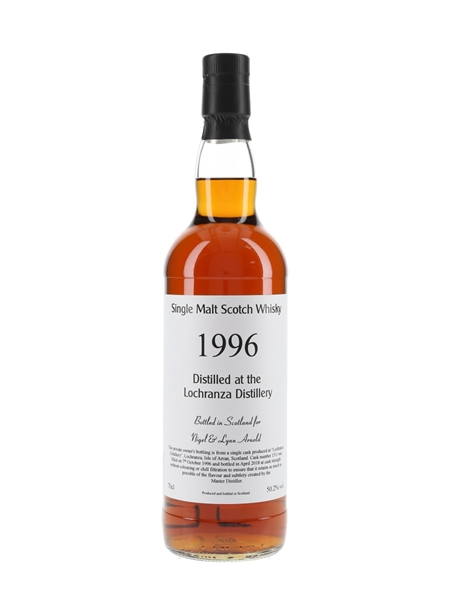 Lochranza 1996 Private Cask Bottled 2018 - Isle of Arran Distillers Ltd. 70cl / 50.2%