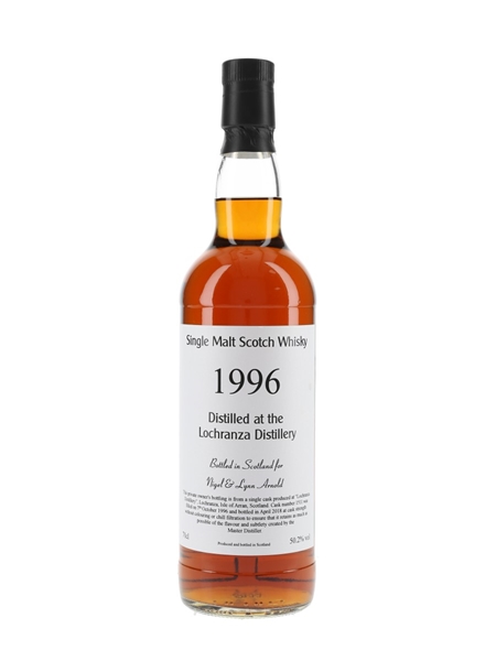 Lochranza 1996 Private Cask Bottled 2018 - Isle of Arran Distillers Ltd. 70cl / 50.2%