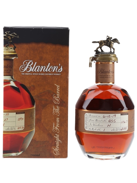 Blanton's Straight From The Barrel No. 855 Bottled 2019 70cl / 63.35%