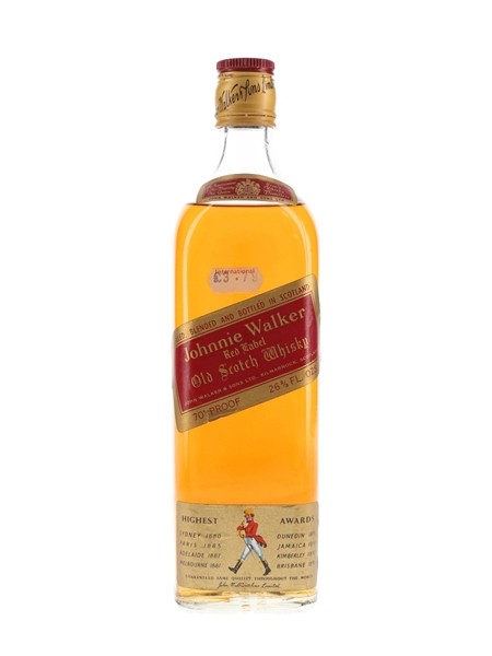 Johnnie Walker Red Label Bottled 1970s 75.7cl / 40%