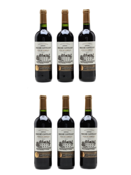 Chateau Prieure Canteloup 2011 Cotes De Bordeaux 6 x 75cl / 13%