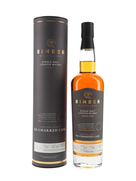 Bimber Re-Charred Cask No.143 Bottled 2020 70cl / 58.4%