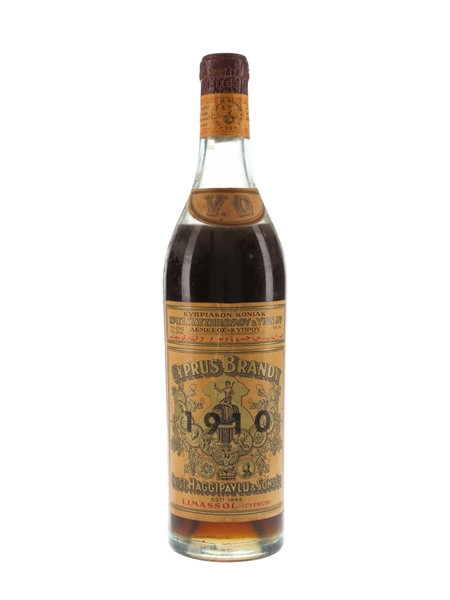 Haggipavlu 1910 VO Cyprus Brandy  75cl