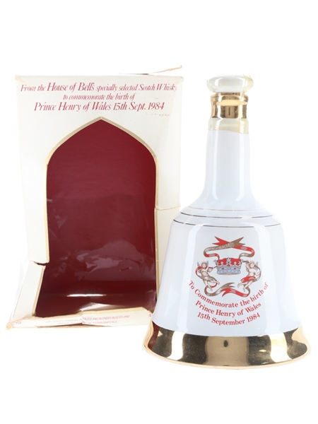 Bell's Ceramic Decanter Prince Henry Of Wales 1984 50cl / 40%