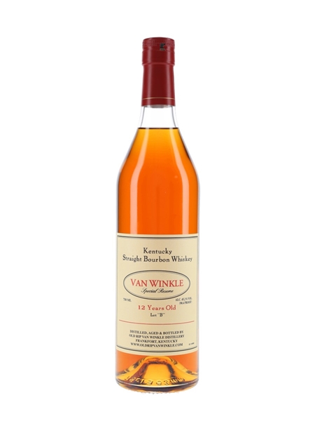 Van Winkle 12 Year Old Lot 'B'  75cl / 45.2%