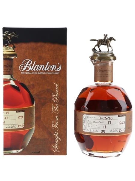 Blanton's Straight From The Barrel No. 117 Bottled 2020 70cl / 65.15%