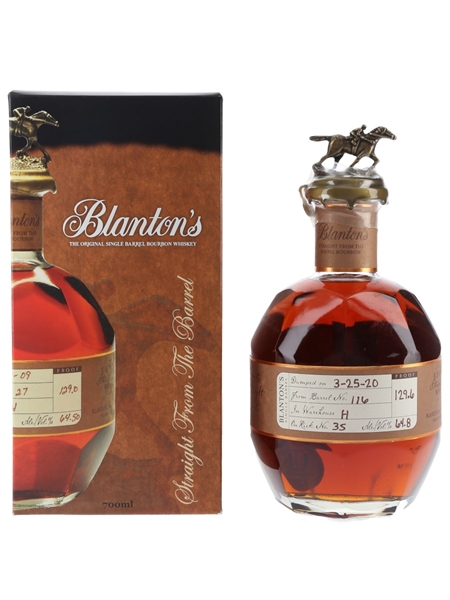 Blanton's Straight From The Barrel No. 116 Bottled 2020 70cl / 64.8%