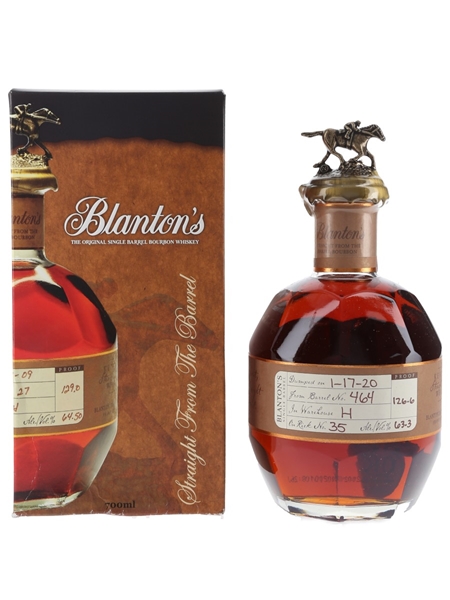 Blanton's Straight From The Barrel No. 464 Bottled 2020 70cl / 63.3%