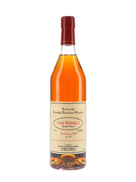 Van Winkle 12 Year Old Lot 'B' Bottled 2017 75cl / 45.2%