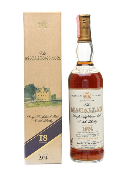 Macallan 1974 18 Year Old 70cl / 43%