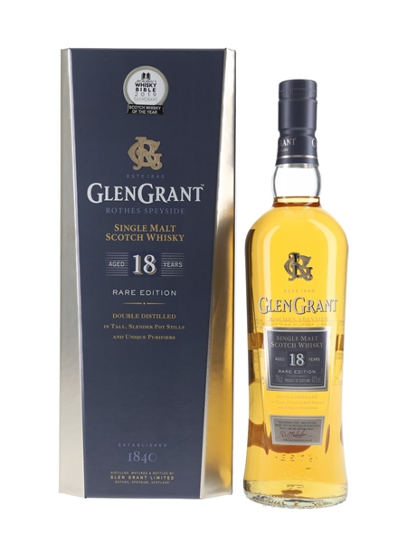 Glen Grant 18 Year Old Rare Edition  70cl / 43%