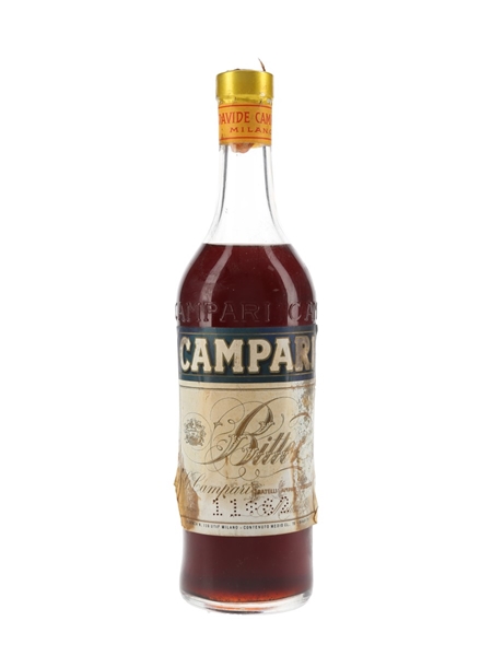 Campari Bitter Bottled 1960s 75cl / 25%