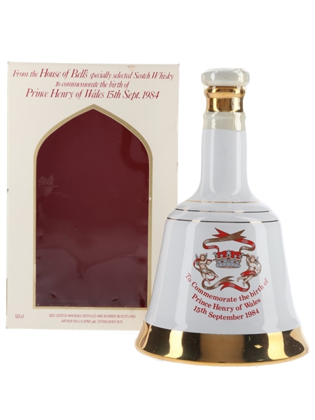 Bell's Ceramic Decanter Prince Henry Of Wales 1984 50cl / 40%