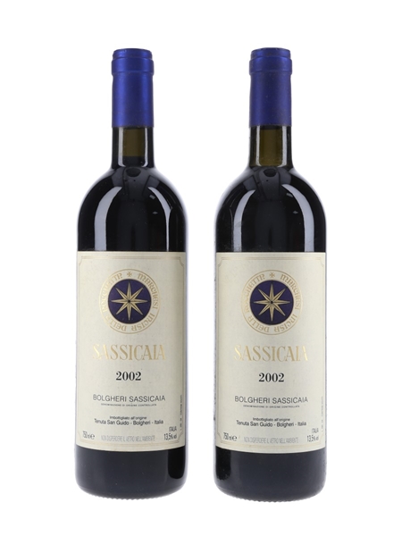 Bolgheri Sassicaia 2002  2 x 75cl / 13.5%