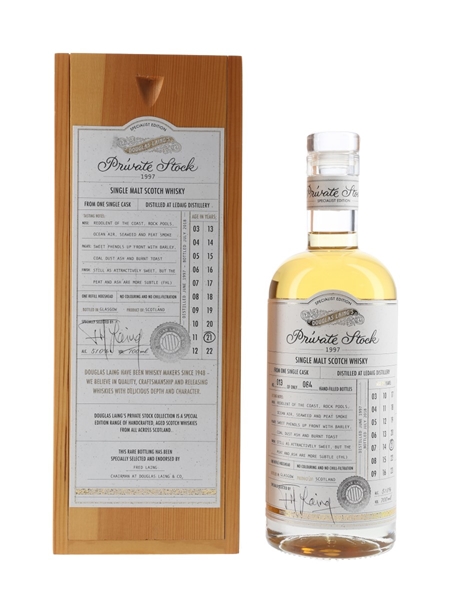 Ledaig 1997 21 Year Old Private Stock Bottled 2018 - Douglas Laing 70cl / 51%