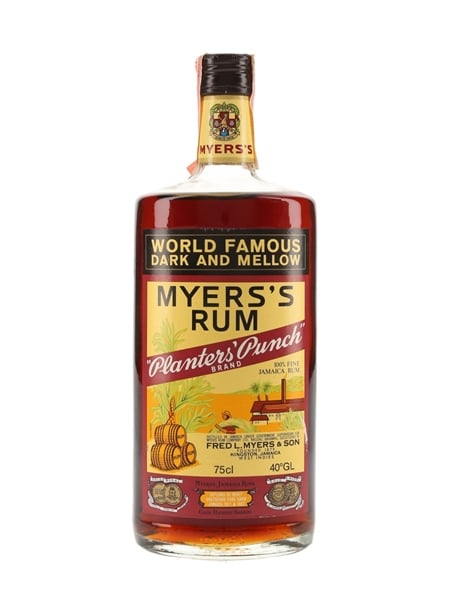 Myers's Planters' Punch Rum Bottled 1980s 75cl / 40%