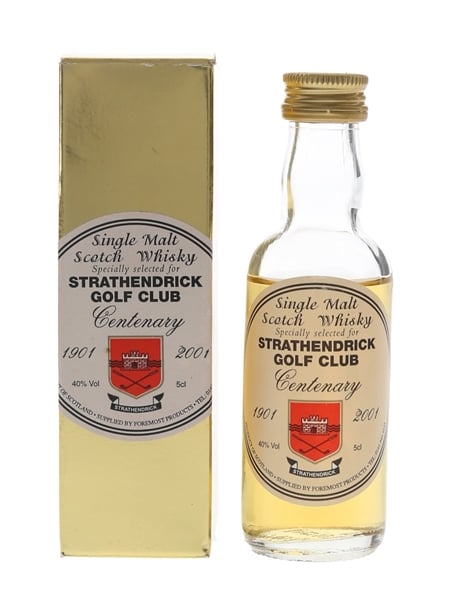 Strathendrick Golf Club Centenary 1901-2001 Foremost Supply 5cl / 40%