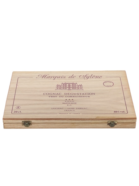 Marquis De Sylene Cognac Tasting Set 3 Star, VSOP, Napoleon & XO 10 x 2cl / 40%