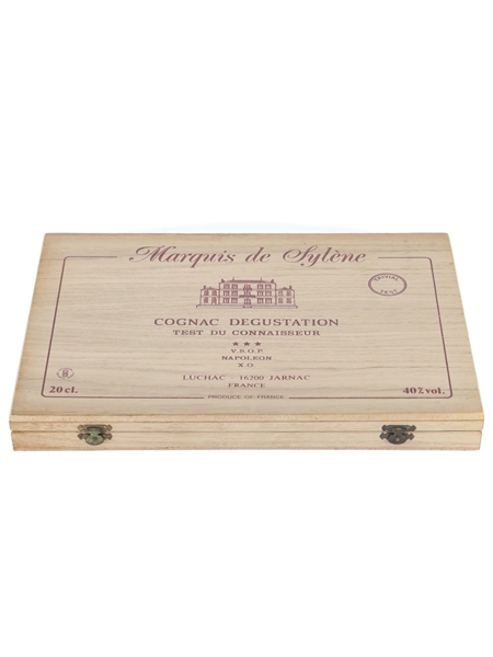 Marquis De Sylene Cognac Tasting Set 3 Star, VSOP, Napoleon & XO 10 x 2cl / 40%