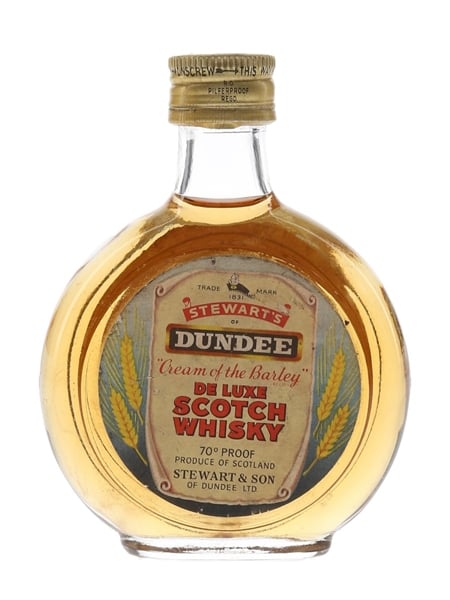 Stewart's Cream Of The Barley De Luxe Bottled 1960s-1970s 5cl-7cl / 40%