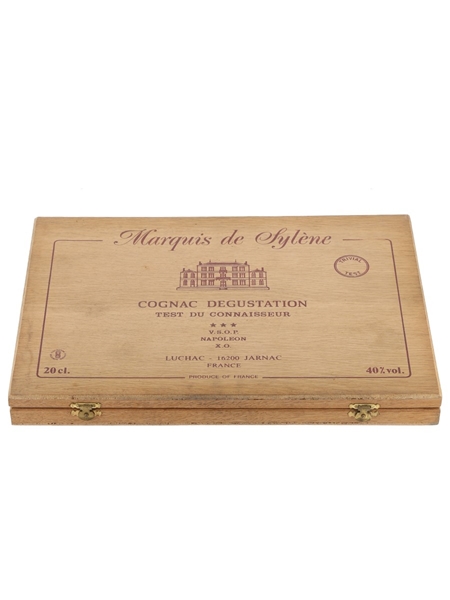 Marquis De Sylene Cognac Tasting Set 3 Star, VSOP, Napoleon & XO 10 x 2cl / 40%