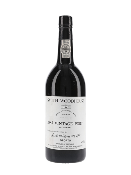 Smith Woodhouse 1983 Vintage Port Bottled 1985 75cl