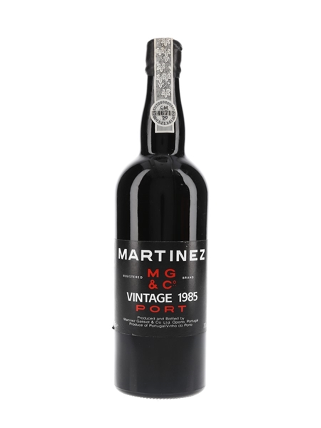 Martinez 1985 Vintage Port  75cl / 20%