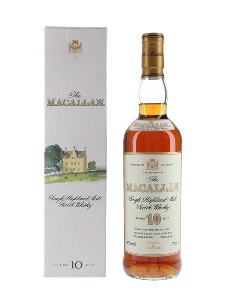 Macallan 10 Year Old Bottled 1990s 70cl / 40%