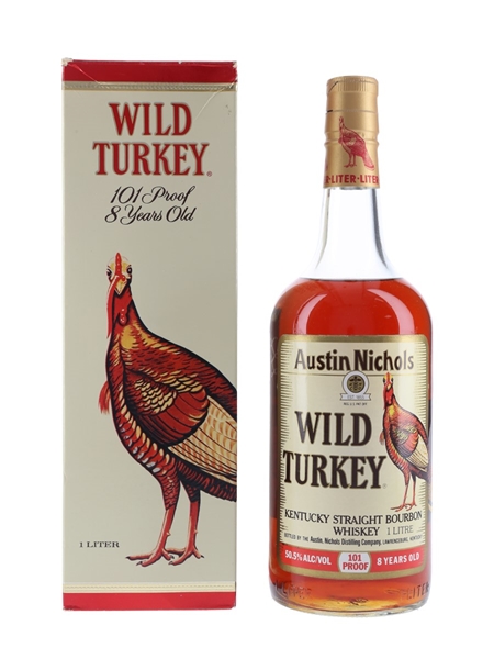 Wild Turkey 8 Year Old 101 Proof Bottled 1990s 100cl / 50.5%