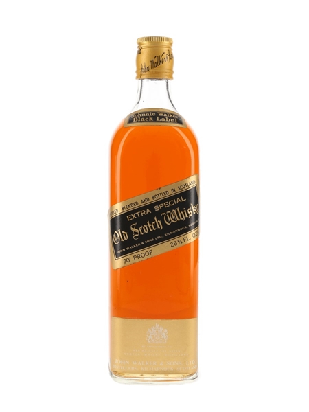 Johnnie Walker Black Label Bottled 1970s 75.7cl / 40%