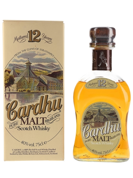 Cardhu 12 Year Old Bottled 1980s 75cl / 40%