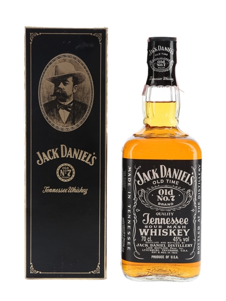 Jack Daniel's Old No.7 Bottled 1980s - Saccone & Speed Ltd. 70cl / 45%