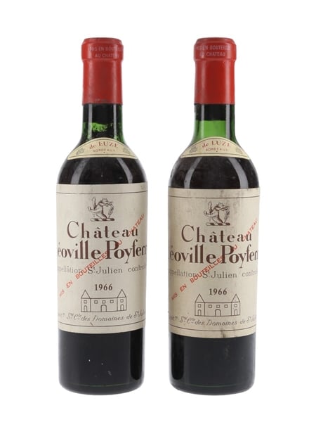 Chateau Leoville Poyferre 1966 Saint-Julien 2 x 37.5cl