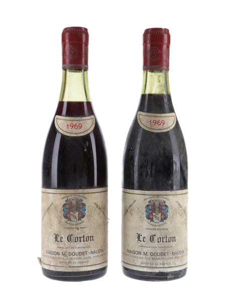 Le Corton 1969 Doudet-Naudin 2 x 75cl