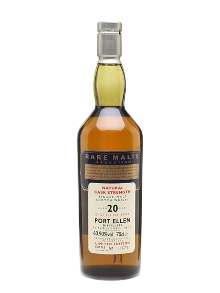 Port Ellen 1978 20 Year Old Bottled 1998 - Rare Malts Selection 70cl / 60.9%