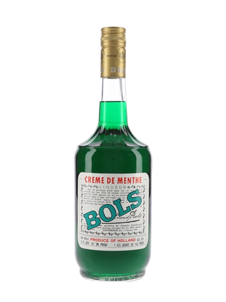 Bols Creme De Menthe Bottled 1970s 100cl / 30%