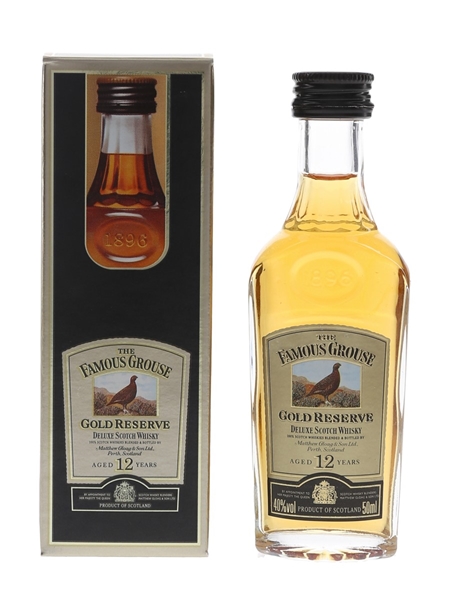 Famous Grouse 12 Year Old Gold Reserve  5cl / 40%