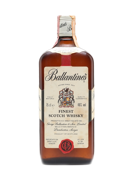 Ballantine's Finest Bottled 1970s 75cl / 40%