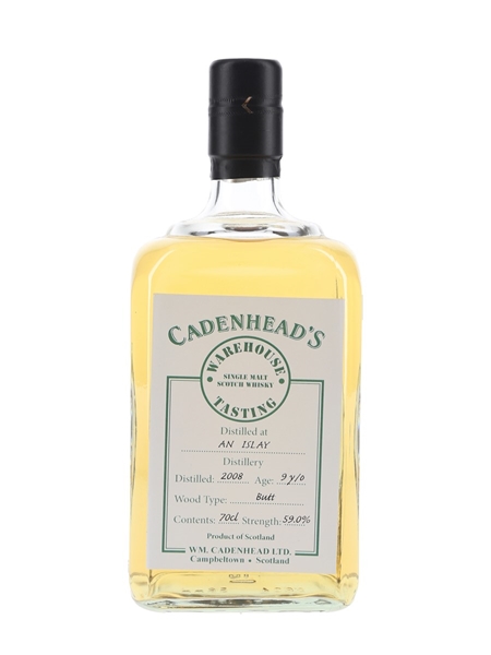 Islay 2008 9 Year Old Cadenhead's Tasting Warehouse 70cl / 59%