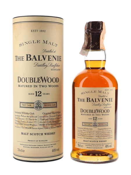 Balvenie 12 Year Old Doublewood Bottled 1990s - Rinaldi 70cl / 40%