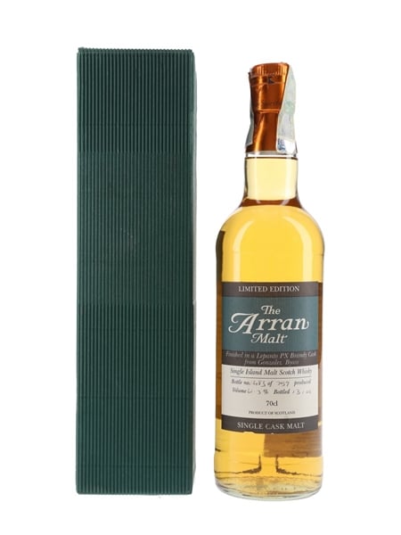 Arran Malt Lepanto PX Brandy Cask Finish Bottled 2006 70cl / 61.3%