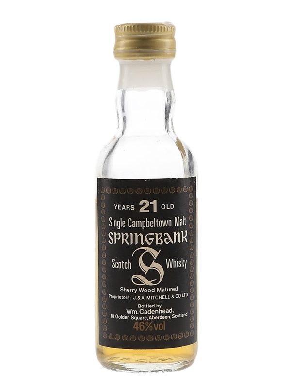 Springbank 21 Year Old - Lot 122513 - Buy/Sell Campbeltown Whisky