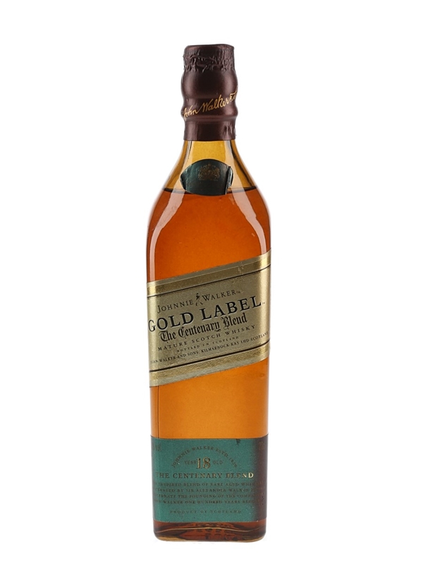 Johnnie Walker Gold Label 18 Year Old - Lot 124952 - Buy/Sell